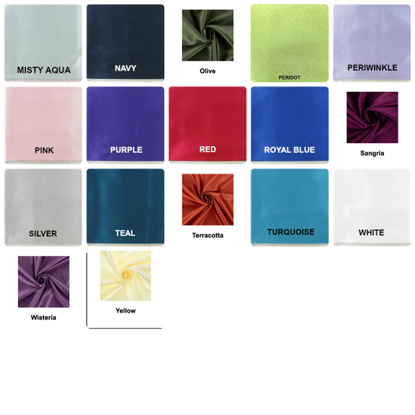 New Colors! Satin Fabric Flower Elastic Headband-Available in 40 Colors! - Hold It!