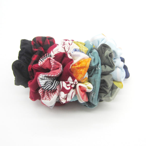 Knit Fabric Scrunchies - Choose Your Color