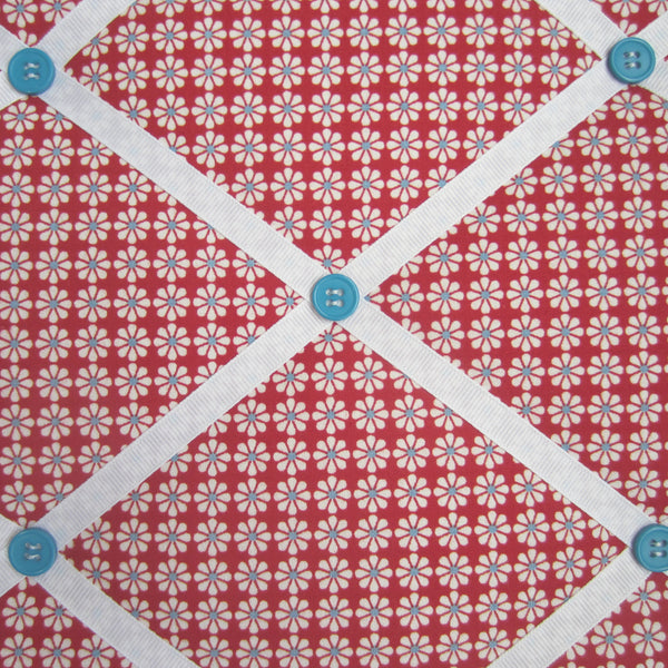 11"x14"  Memory Board or Bow Holder-Daisy Bloom Red - Hold It!