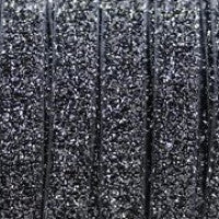 Glitter Frost Fold Over Elastic 3 or 5 Yards