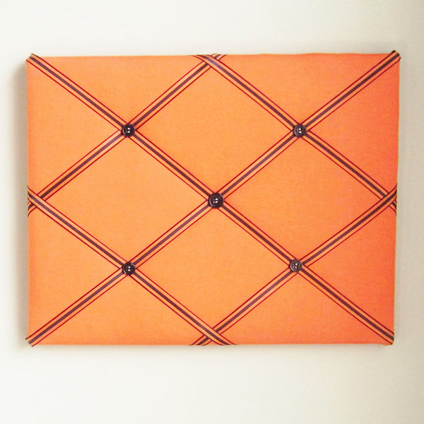 11"x14"  Memory Board or Bow Holder-Marmalade Orange