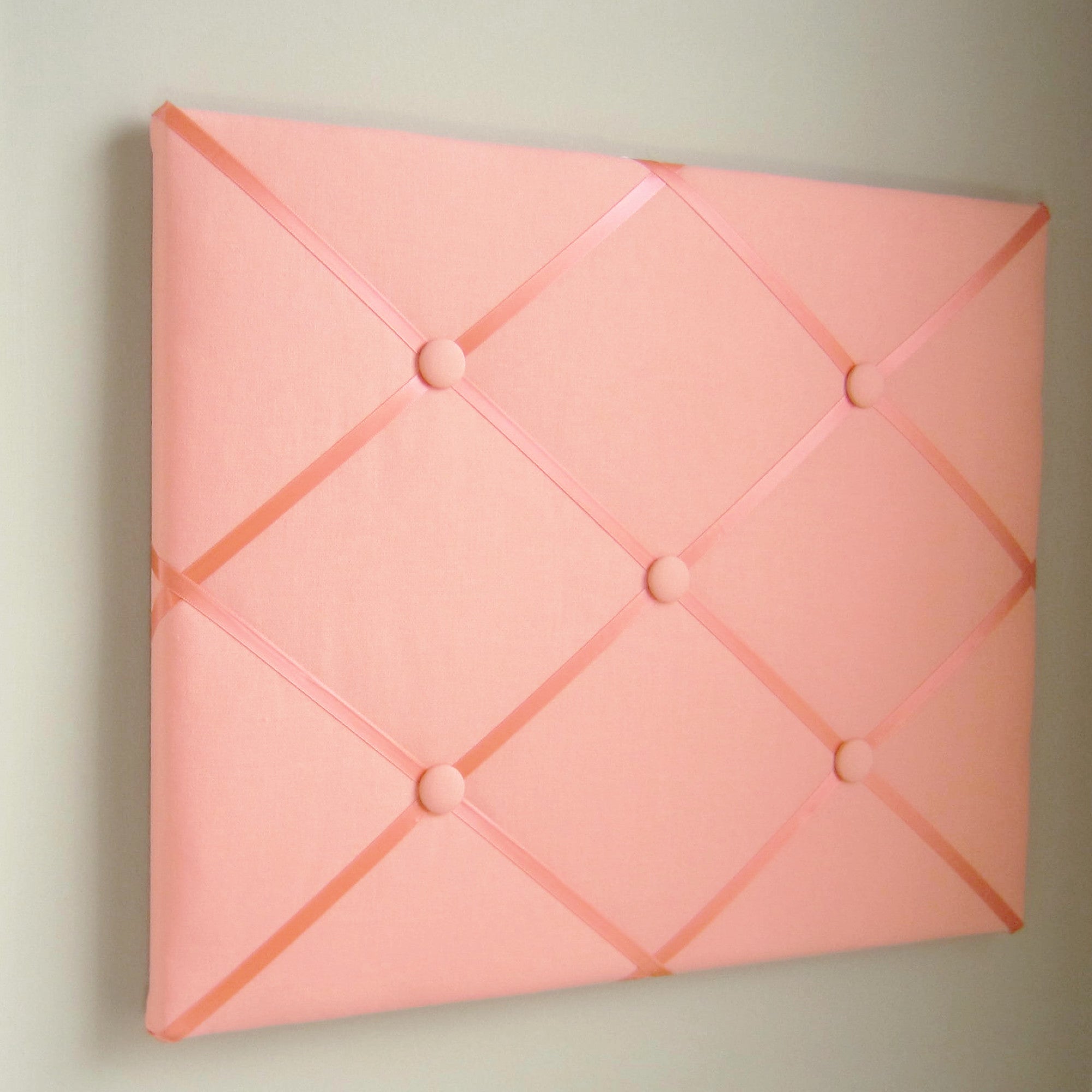 16"x20"  Memory Board or Bow Holder-Creamsicle Peach