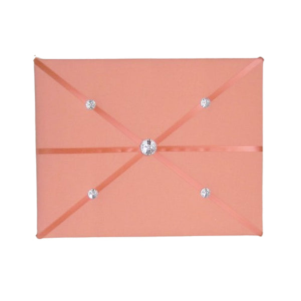 11"x14" Memory Board or Bow Holder-Creamsicle Orange Peach