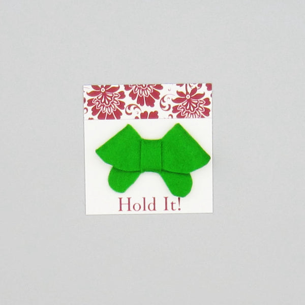 Set of 4 Fortune Cookie Felt Bow Hair Clip-Small