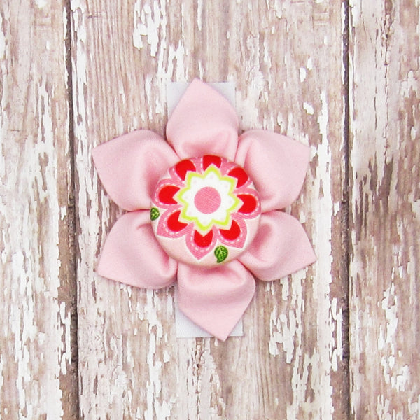 Light Pink Flower For Pet Collar-4 Sizes