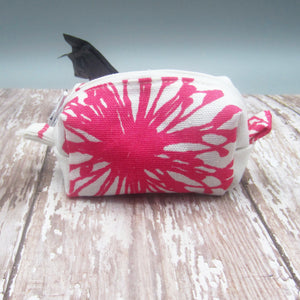 Hot Pink Flower Pet Waste Bag Holder