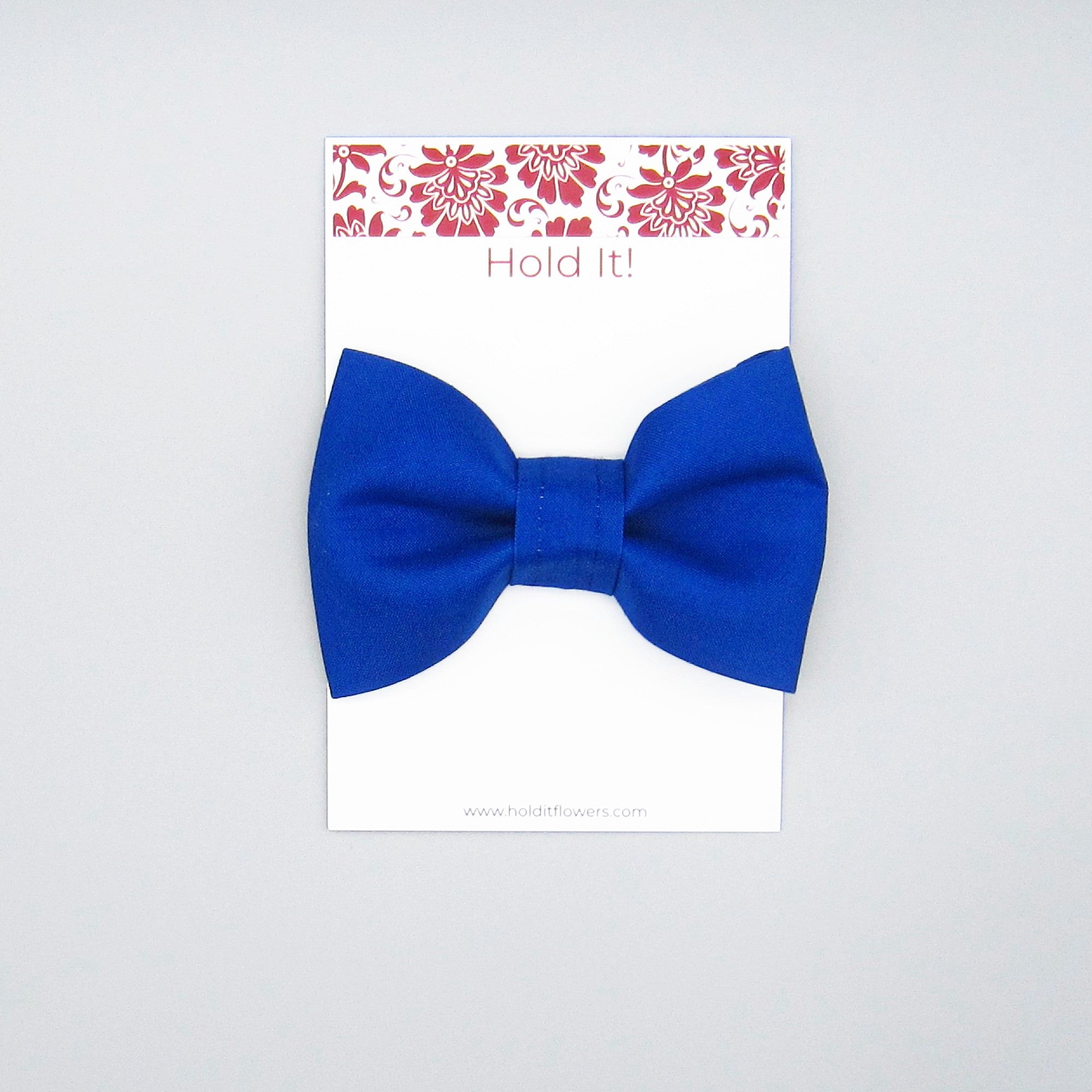 Royal Blue Pet Bow Tie or Sailor Bow-4 Sizes Available