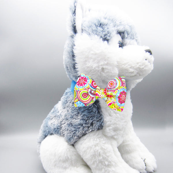 Mosaic Pet Bow Tie or Sailor Bow-4 Sizes Available