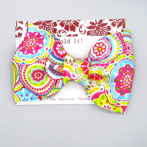 Mosaic Pet Bow Tie or Sailor Bow-4 Sizes Available