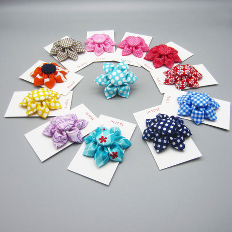 Small Flower Pet Collar Accessory-12 Colors to Choose From