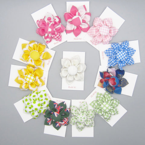 Medium Flower Collar Accessory-12 Colors