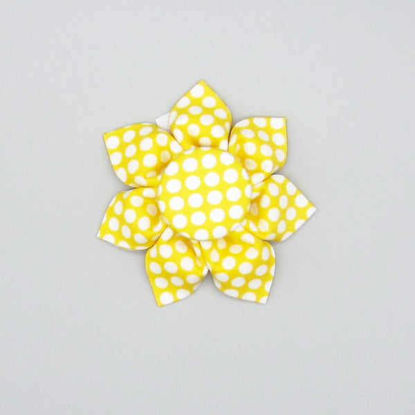 4" Flower Collar Accessory for Pets- 4 Colors to Choose From