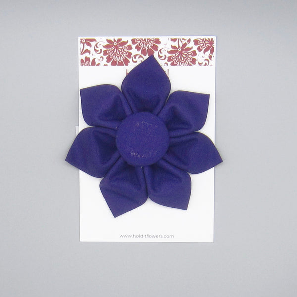 Purple Flower For Pet Collar-4 Sizes