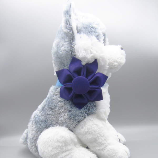 Purple Flower For Pet Collar-4 Sizes