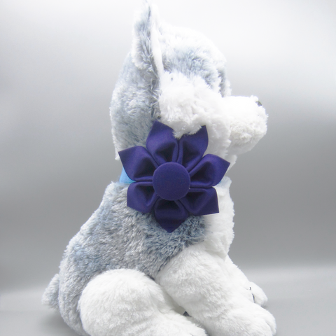 Purple Flower For Pet Collar-4 Sizes