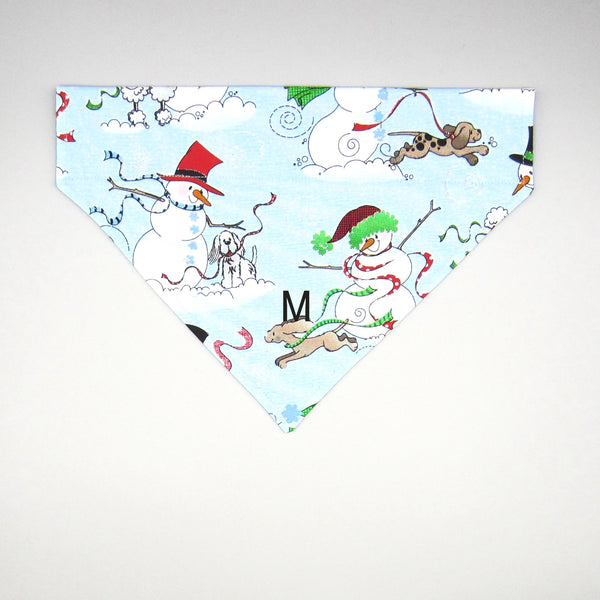 Snow Dogs Pet Bandana- Fits Over Collar 4 Sizes Available