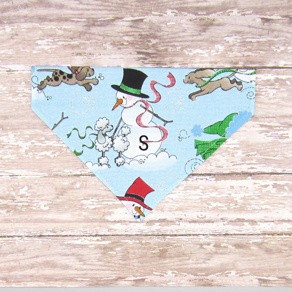 Snow Dogs Pet Bandana- Fits Over Collar 4 Sizes Available