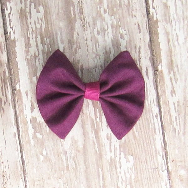 Dog Hair Bow in Blue Fabrics - Hold It!
