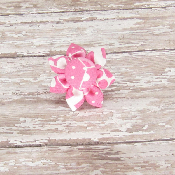 Small Flower Pet Collar Accessory-12 +Colors to Choose From - Hold It!