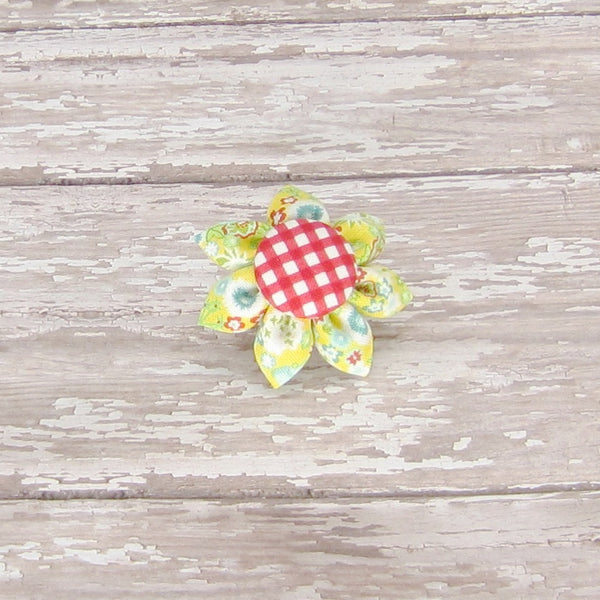 Small Flower Pet Collar Accessory-12 +Colors to Choose From - Hold It!