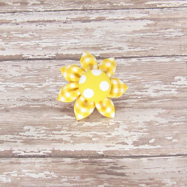 Small Flower Pet Collar Accessory-12 +Colors to Choose From - Hold It!