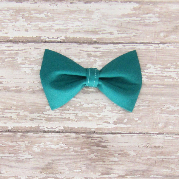 Emerald Pet Bow Tie or Sailor Bow-4 Sizes Available - Hold It!