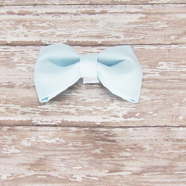 Baby Blue Pet Bow Tie or Sailor Bow-4 Sizes Available - Hold It!