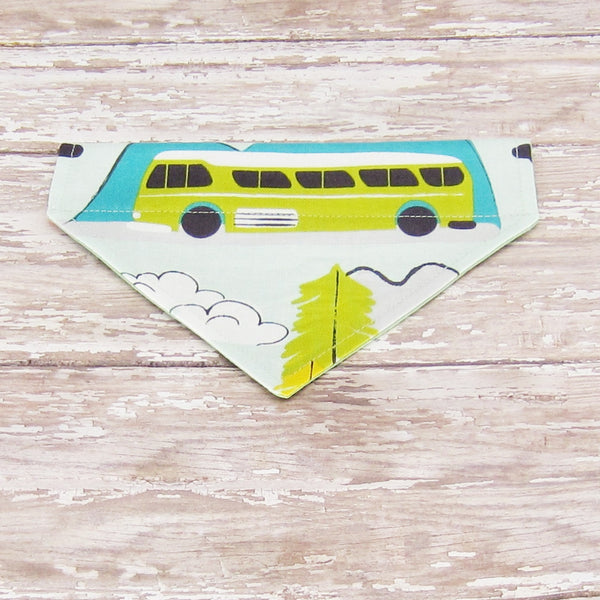 Campers and Tents Pet Bandana- Fits Over Collar 4 Sizes Available - Hold It!