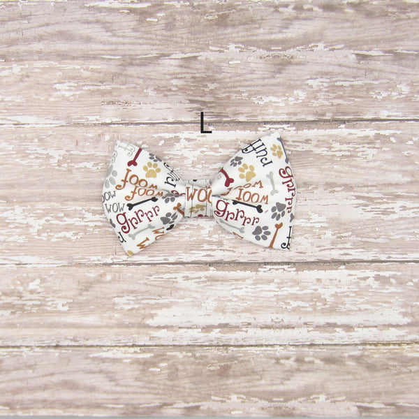 Woof Woof Pet Bow Tie or Sailor Bow-4 Sizes Available