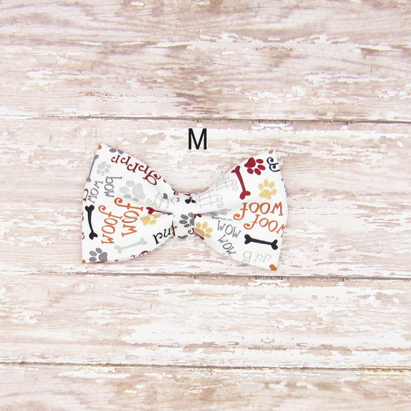 Woof Woof Pet Bow Tie or Sailor Bow-4 Sizes Available