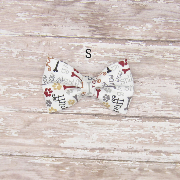 Woof Woof Pet Bow Tie or Sailor Bow-4 Sizes Available