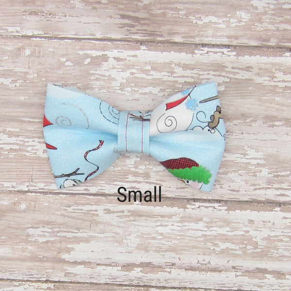 Snow Dogs Pet Bow Tie or Sailor Bow-4 Sizes Available