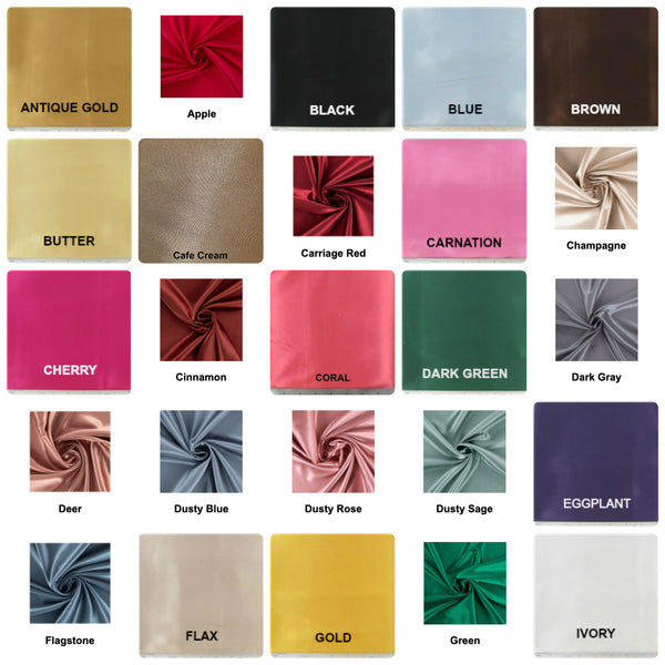 New Colors! Satin Fabric Flower Metal Headband-Available in 40 Colors! - Hold It!