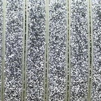 Glitter Frost Fold Over Elastic 3 or 5 Yards