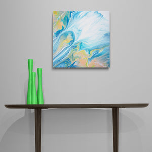 Acrylic Pour Painting Dutch Pour
