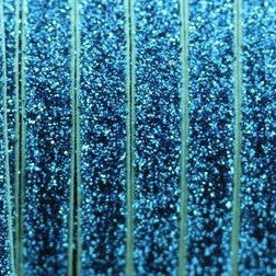 Glitter Frost Fold Over Elastic 3 or 5 Yards