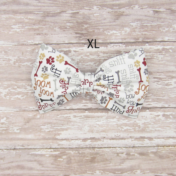 Woof Woof Pet Bow Tie or Sailor Bow-4 Sizes Available