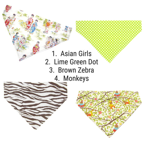 Clearance!  L/XL Bandana For Pets - 4 Colors Available - Hold It!