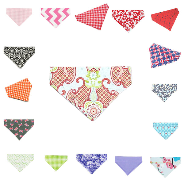 CLEARANCE!  XS Pet Bandana - 12 Colors Available