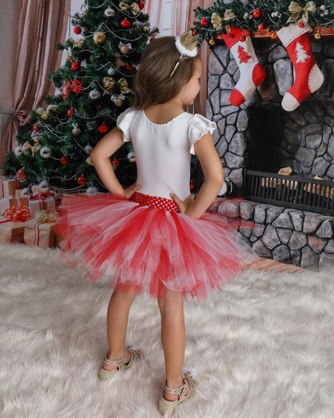 Red & White Stripe Tutu-2 Sizes Available - Hold It!