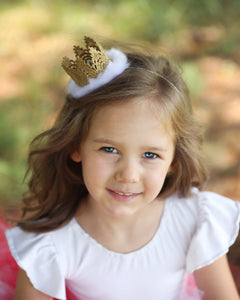 Gold Crown Headband - Available in 2 Styles - Hold It!