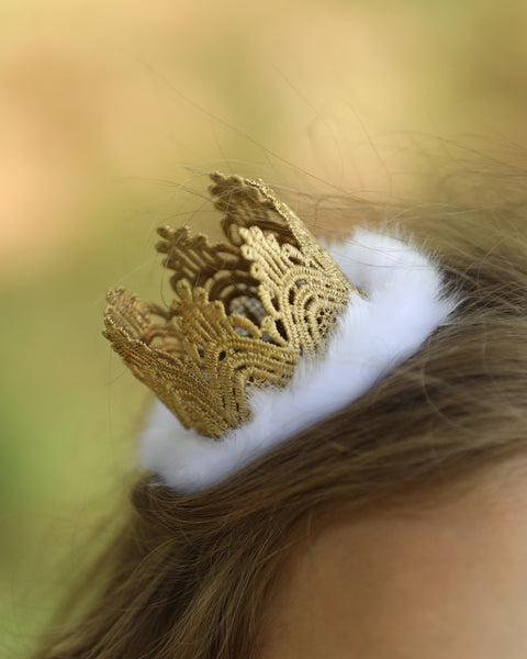 Gold Crown Headband - Available in 2 Styles - Hold It!