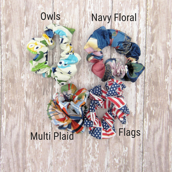 Printed Fabric Scrunchies - Over 50 Prints to Choose From