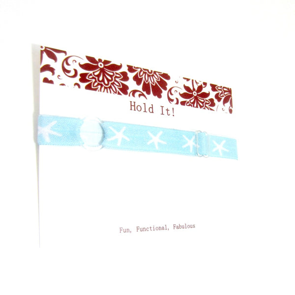 Starfish-Individual Adjustable Headband -Choose Your Own Colors! - Hold It!