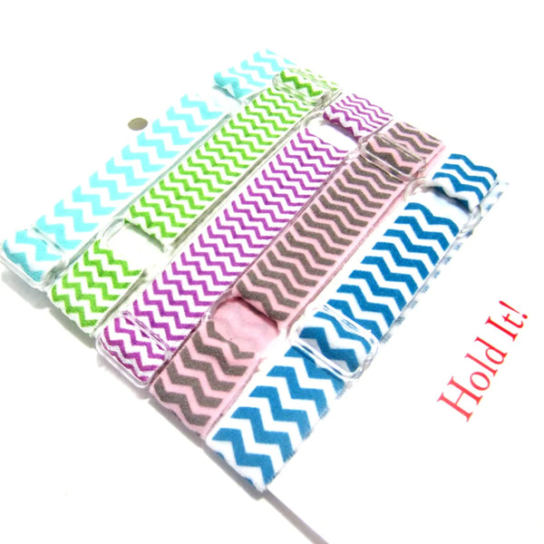Chevron-Individual Adjustable Headband -Choose Your Own Colors! - Hold It!