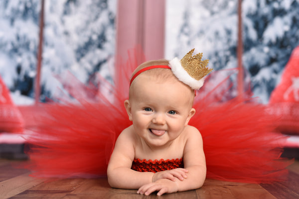 Gold Crown Headband - Available in 2 Styles - Hold It!