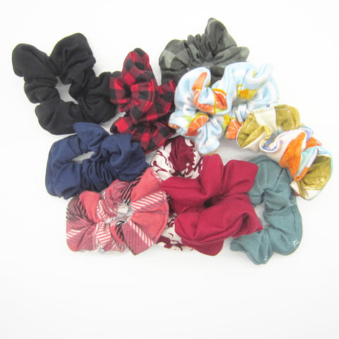 Knit Fabric Scrunchies - Choose Your Color