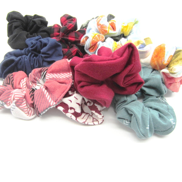 Knit Fabric Scrunchies - Choose Your Color