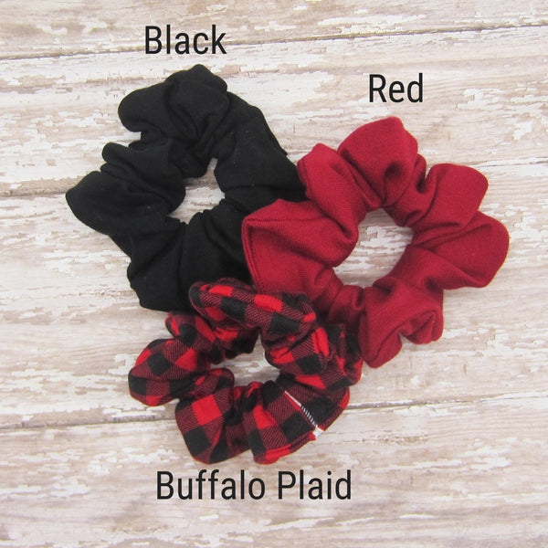 Knit Fabric Scrunchies - Choose Your Color