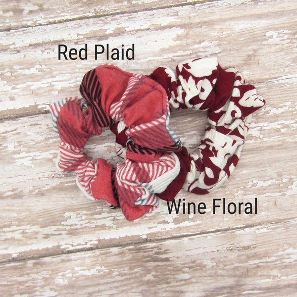 Knit Fabric Scrunchies - Choose Your Color